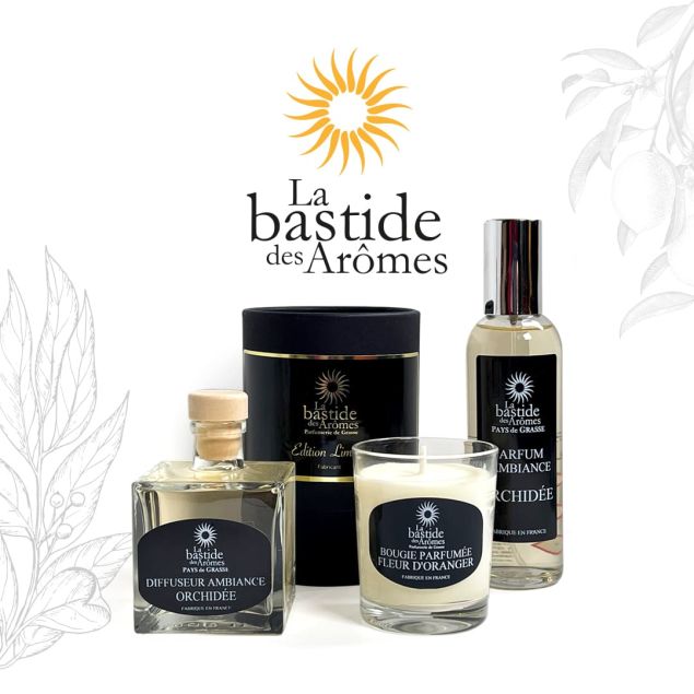 Création identité visuelle parfum, charte graphique à Grasse