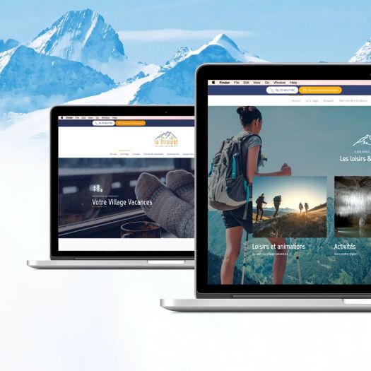 Développement Site internet Village Vacances Hôtel Vercors