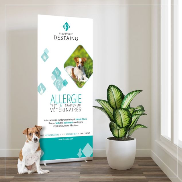 Création supports de com' à Grasse, PLV, Signalétique, Agence de communication Lueur Externe