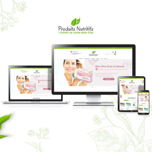 Développement site Compléments Alimentaires
