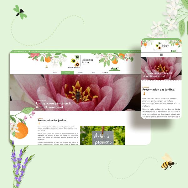 Création site web Mouans Sartoux agence Web 06 Lueur Externe